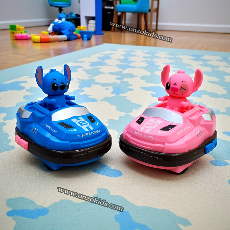 Voiture électrique Stitch pour enfants avec lumières – Image 2