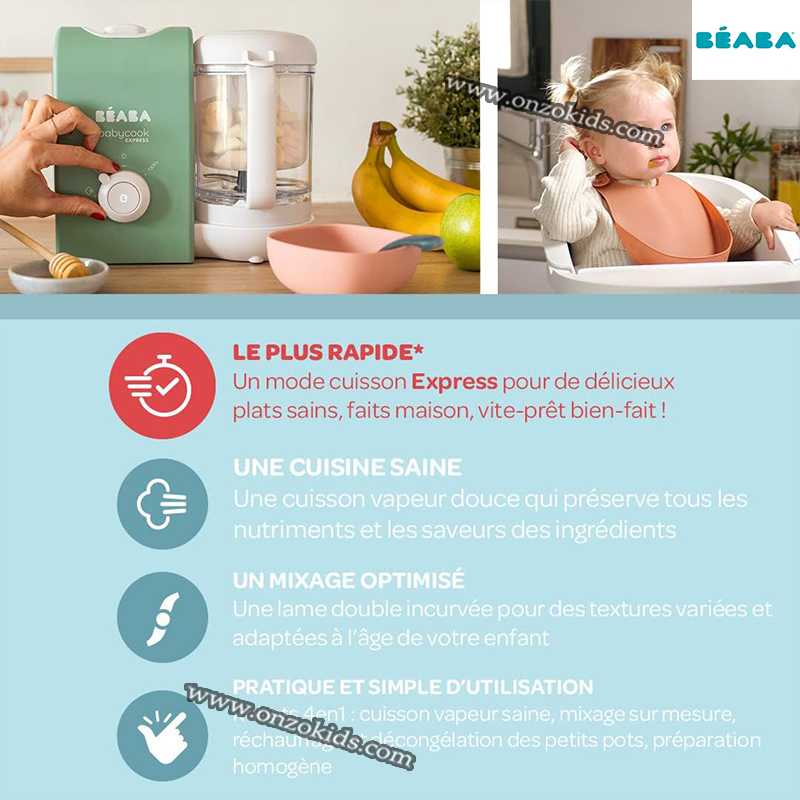 Babycook Robot Bébé Express 4en1-BEABA – Image 3