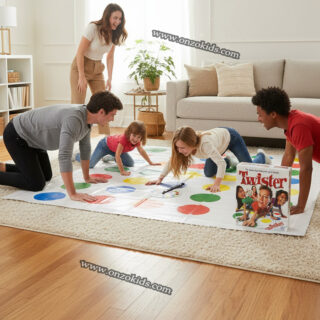 Jeu de Société et d’Équilibre pour Enfants-Twister