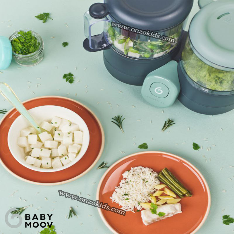 Nutribaby One, Cuiseur à vapeur Mixeur bébé 4en1 - BabyMoov – Image 2