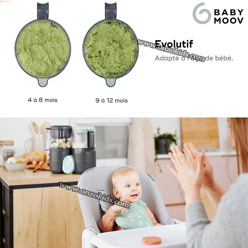 Nutribaby One, Cuiseur à vapeur Mixeur bébé 4en1 - BabyMoov – Image 7