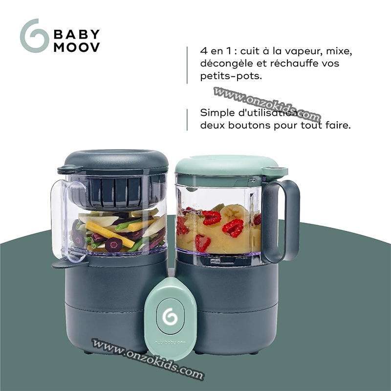 Nutribaby One, Cuiseur à vapeur Mixeur bébé 4en1 - BabyMoov – Image 4