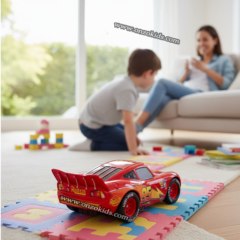 Voiture Flash Mcqueen télécommandée Rechargable – Image 4