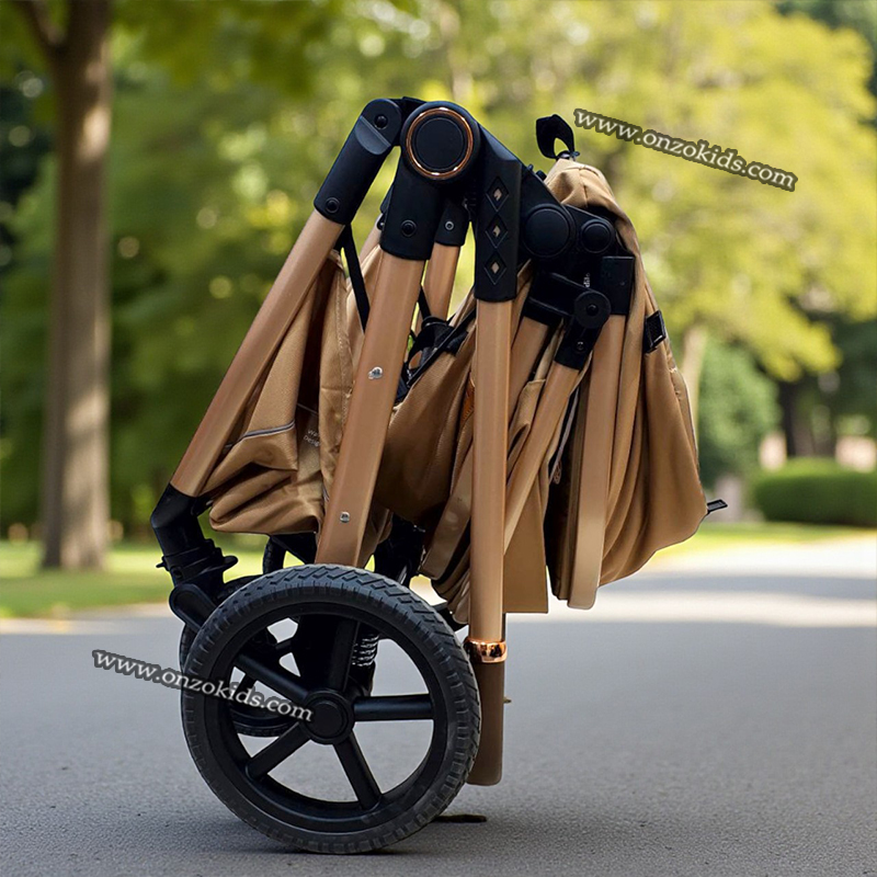 Poussette Landau de Luxe Réversible 4en1 – Kidilo – Image 10