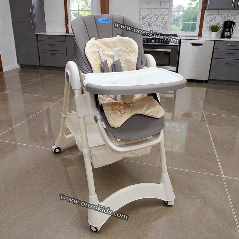 Chaise haute 3en1 multifonction pour bébé-Toran – Image 6