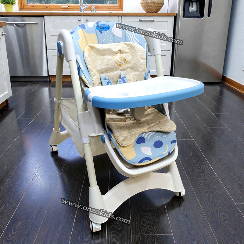 Chaise haute 3en1 multifonction pour bébé-Toran – Image 3