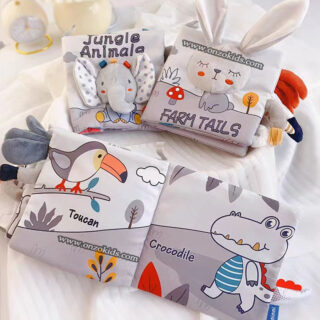 Livres en Tissu 3D pour Bébe