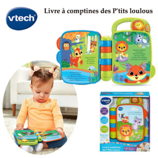 Livre à Comptines des P'tits Loulous-Vtech
