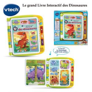 Le grand Livre Interactif des Dinosaures -Vtech