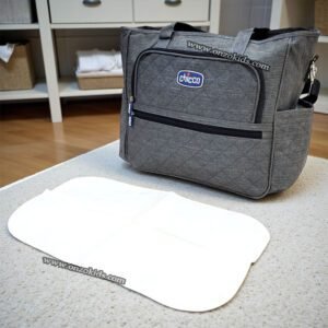 Sac à Maman 2 pièces - Chicco - Gris