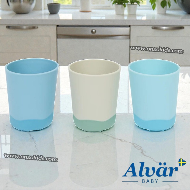 Set De 3 Gobelets Bébé Antidérapants | Alvär Baby – Image 3
