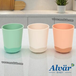 Set De 3 Gobelets Bébé Antidérapants | Alvär Baby