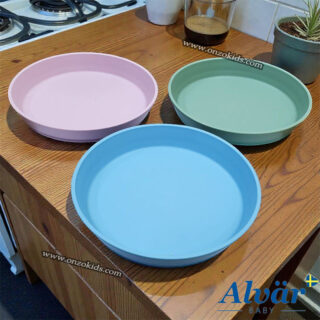Assiette en Silicone pour bébé avec ventouse – Alvän Baby