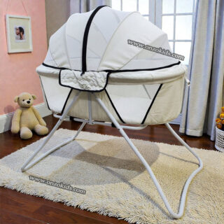 Berceau avec Moustiquaire Intégrée pour Bébe