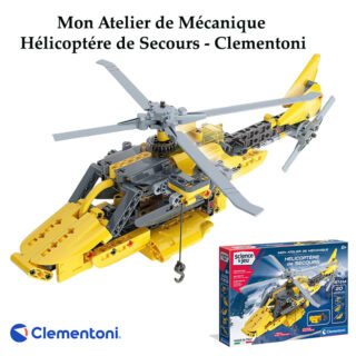 Mon Atelier de Mécanique ,Hélicoptére de Secours - Clementoni