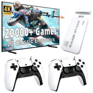 Console de jeu HD 4K avec 2 manette sans fil
