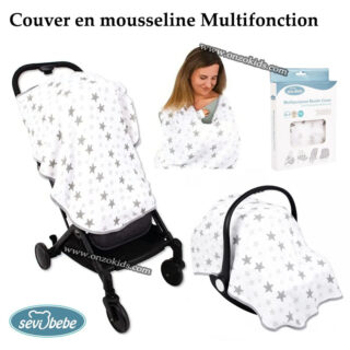 Couver en mousseline Multifonction - Sevibebe