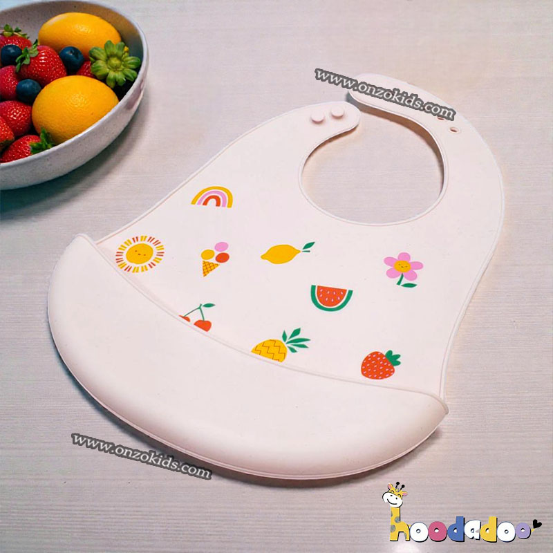 Bavoir en Silicone - Hoodadoo