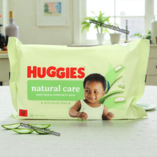 Lingettes pour Bébé Soin Naturel 56 Pcs - Huggies