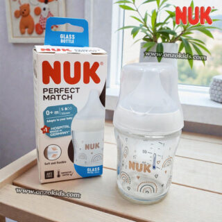 Biberon Perfect Match 0m+ En Verre – NUK