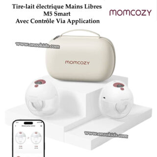Tire-lait électrique Mains Libres M5 Smart Avec Contrôle Via Application - Momcozy
