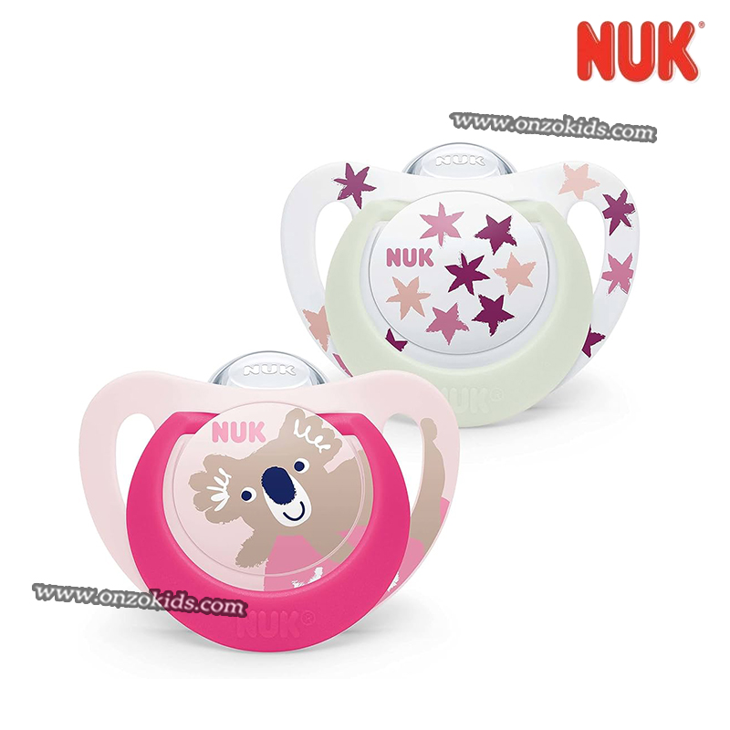 Sucettes NUK Starlight Day & Night 6-18 Mois – Image 3