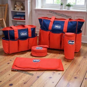 Sac à Maman 5 en 1 pour Bébé  - Chicco - Rouge