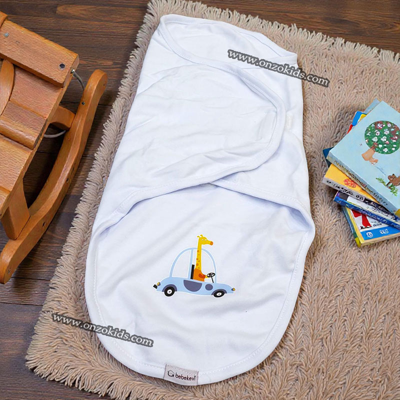 Un lange D'emmaillotage pour Nouveau-né - Bebekevi – Image 3