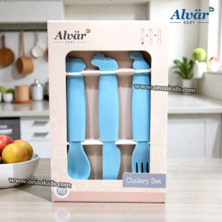 Set De Couverts Bébé En Silicone | Alvär Baby