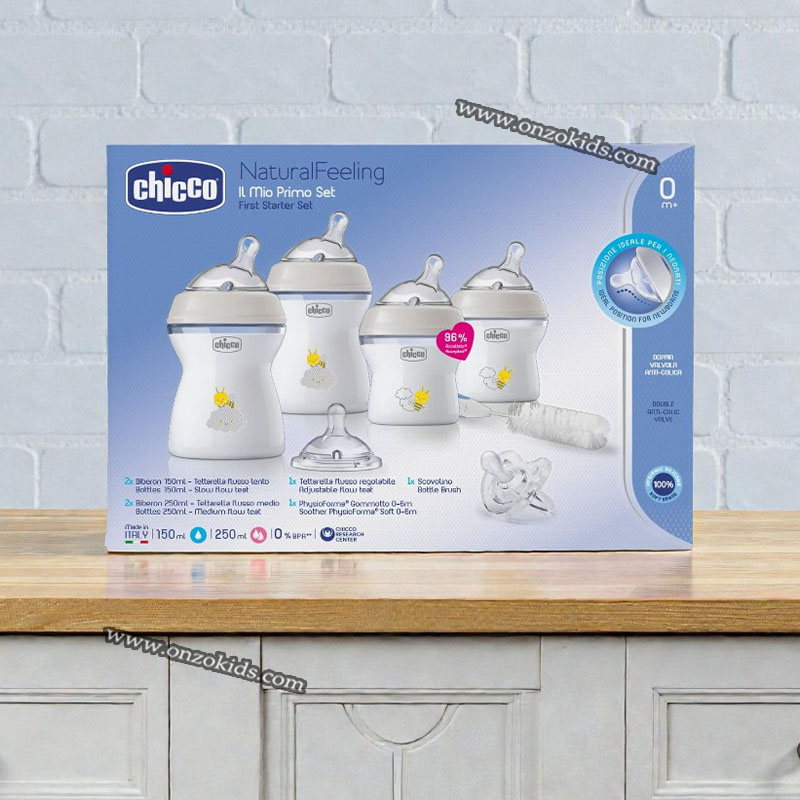 Pack Biberons NaturalFeeling Nouveau-né – Chicco – Image 3