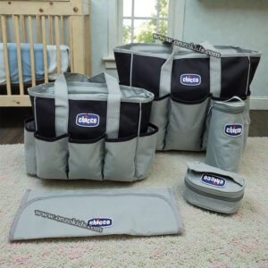 Sac à Maman 5 en 1 pour Bébé - Chicco - Gris