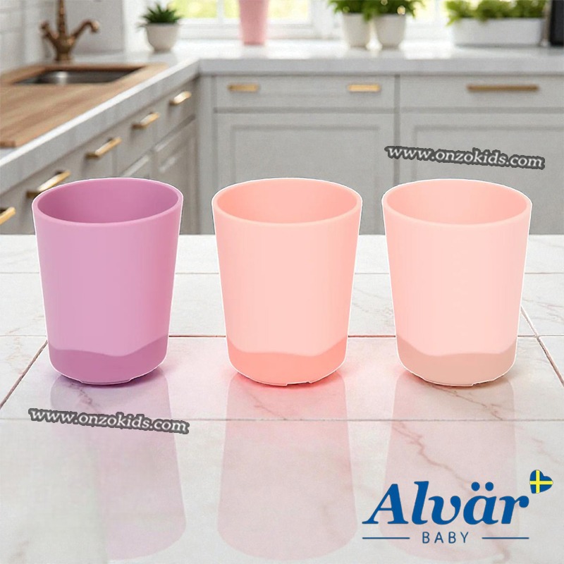 Set De 3 Gobelets Bébé Antidérapants | Alvär Baby – Image 2