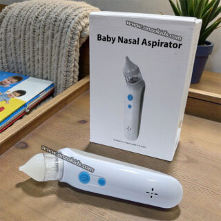 Mouche Nez, Aspirateur Nasal Électrique Rechargeable avec Fonction Musicale pour Bébé