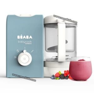 Babycook, Robot cuiseur bébé Express 4en1 - BEABA - Bleu Ciel