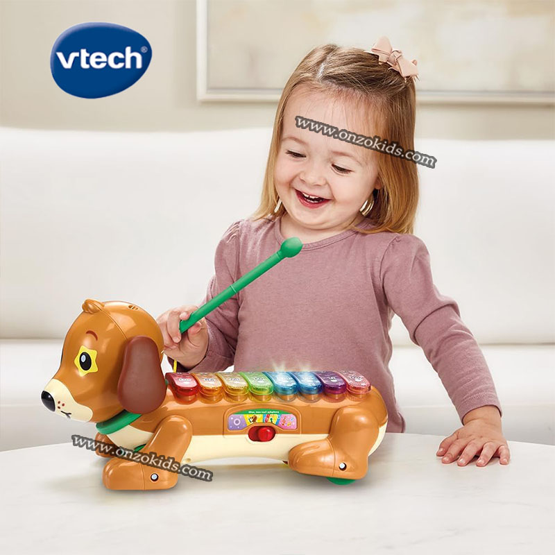 Le Chien Interactif Elton, Mon Rouli Xylophone - Vtech – Image 4