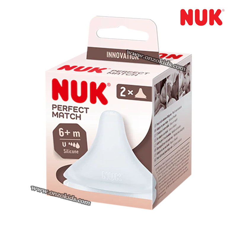 Lot de 2 Tétines Perfect Match coliques en silicone - NUK – Image 5