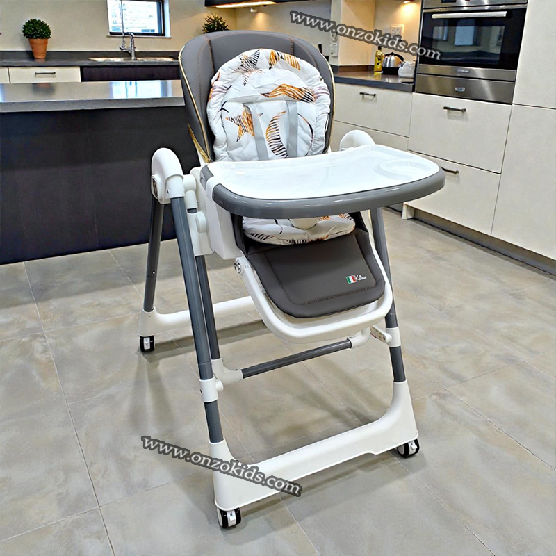 Chaise haute réglable 2en1 balançoire pour bébé-kattrie