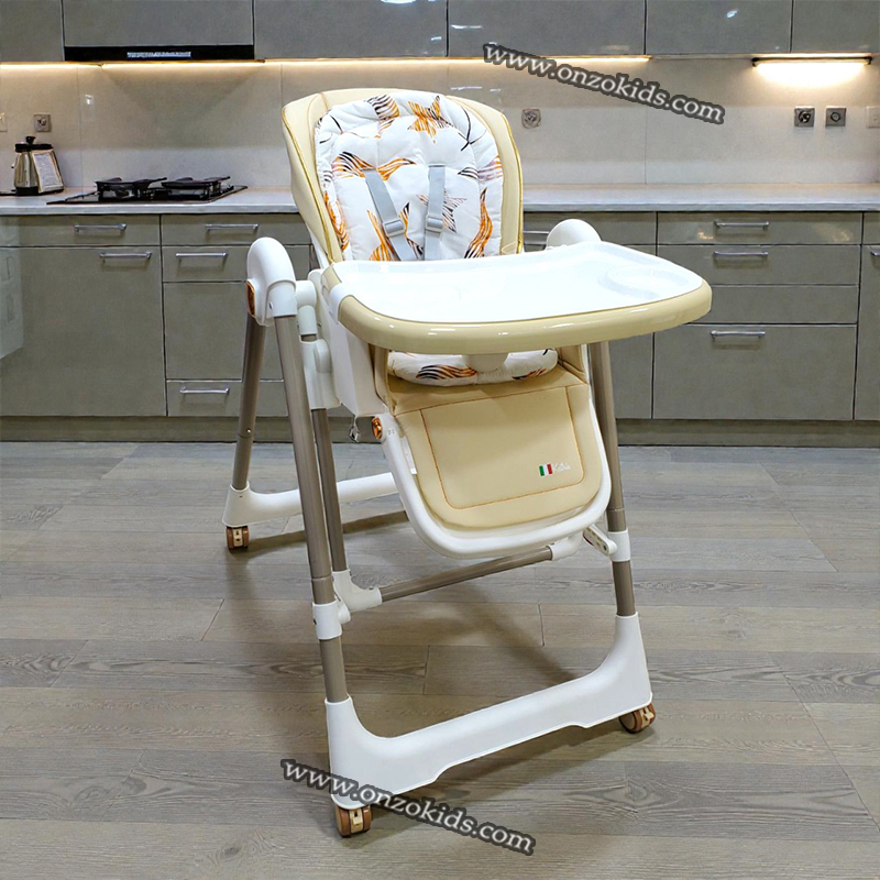 Chaise haute réglable 2en1 balançoire pour bébé-kattrie – Image 6
