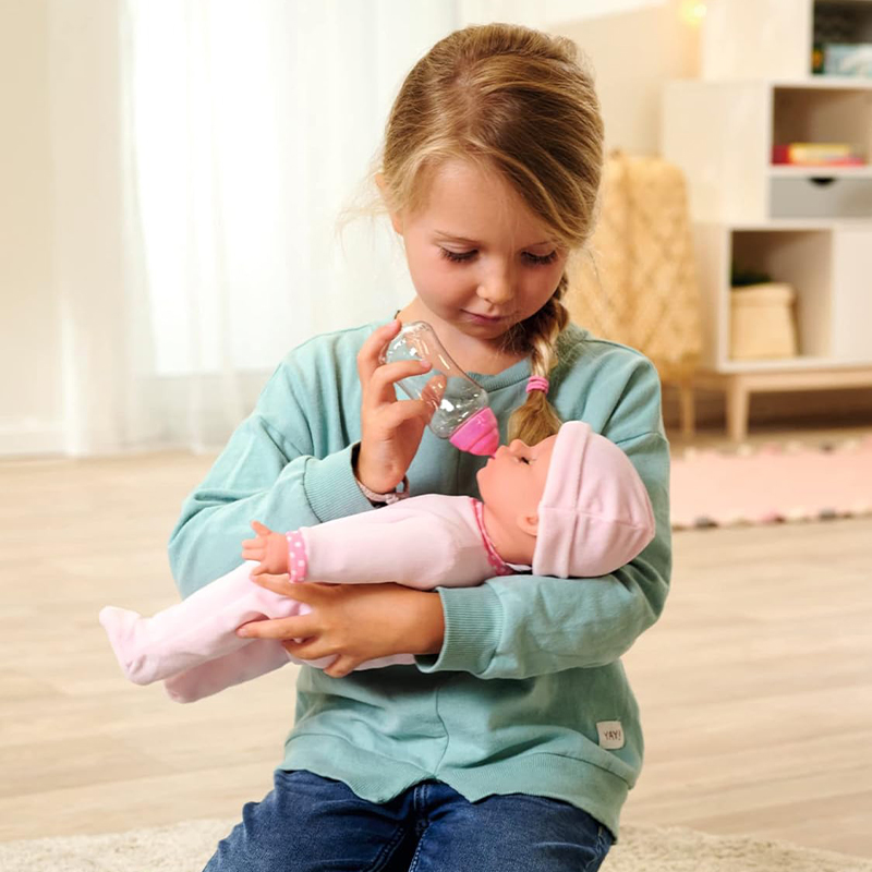 Poupée Laura Drinking avec biberon – 24 sons – Image 2