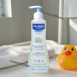 Eau Nettoyante Bébé sans Rinçage à L'avocat BIO 300 ml - mustela