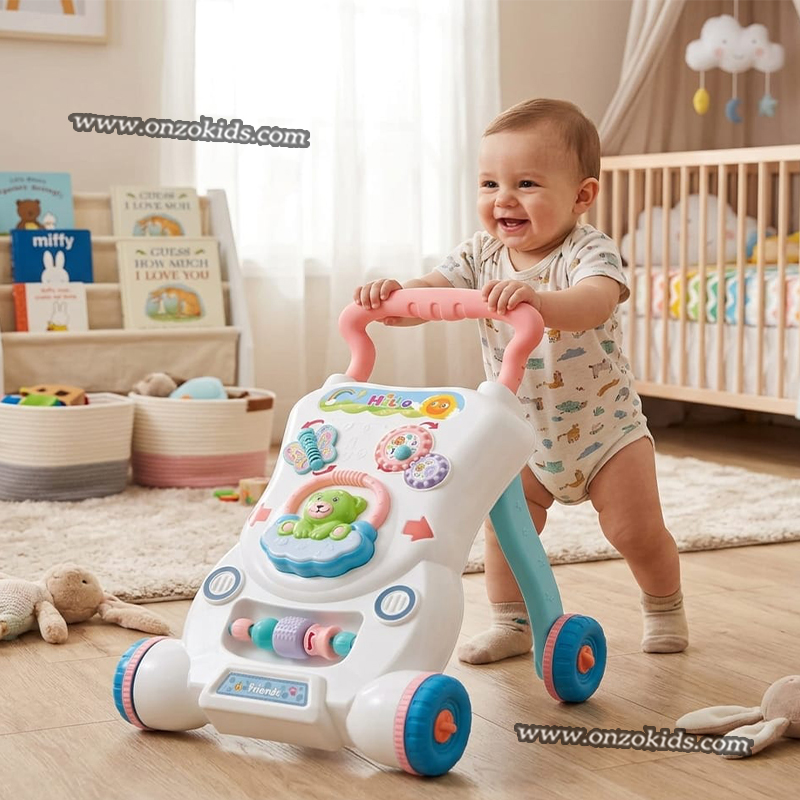 Trotteur Interactif Lumineux Et Sonore Pour Bébé