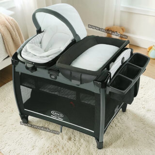 Lit Parc Pack'n Play Rock'n Grow - Graco