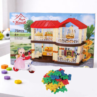 Maison de poupée magique- jeux de construction