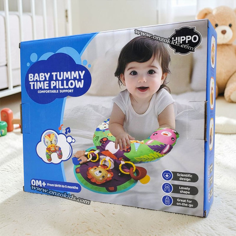 Coussin d’éveil pour Bébé (0M+) - Baby Tummy Time Pillow – Image 4