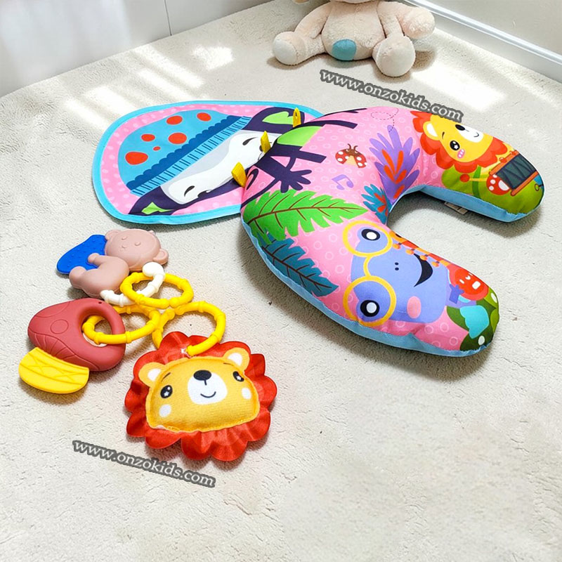 Coussin d’éveil pour Bébé (0M+) - Baby Tummy Time Pillow – Image 3