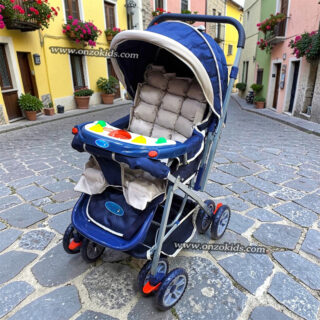 Poussette reversible avec Manège - Pingouin