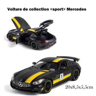 Voiture de collection Mercedes noire