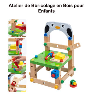 Atelier de Bbricolage en Bois pour Enfants