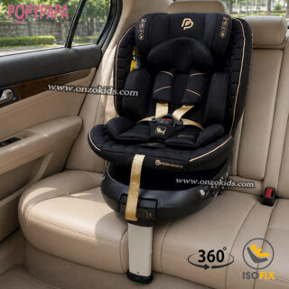 Siège Auto ISOFIX pivotant 360° Avec Bras De Fixation 0-36 kg - POPYPAPA