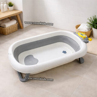 Baignoire Pliable Avec Thermomètre Pour Bébé